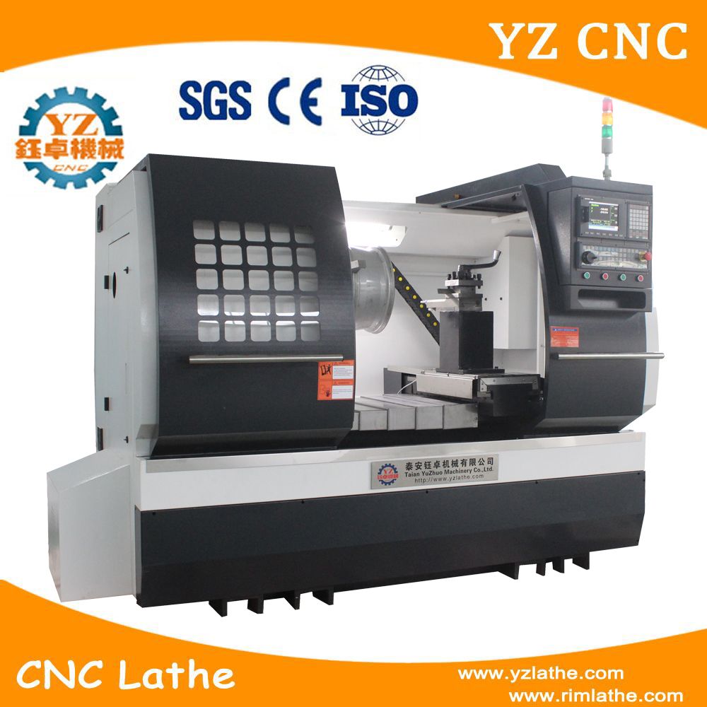 Alloy Wheel Diamond Cutting Machine CNC Lathe