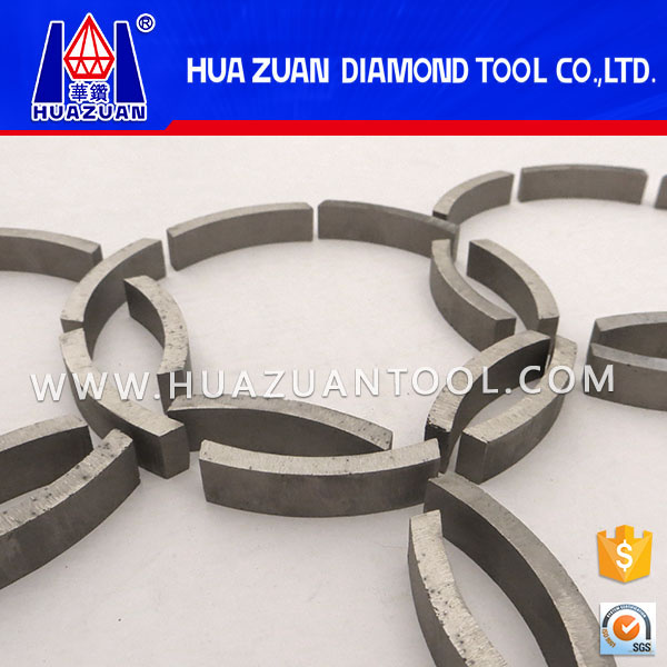 Various Diamond Drilling Segments Cut Reinforce Concrete