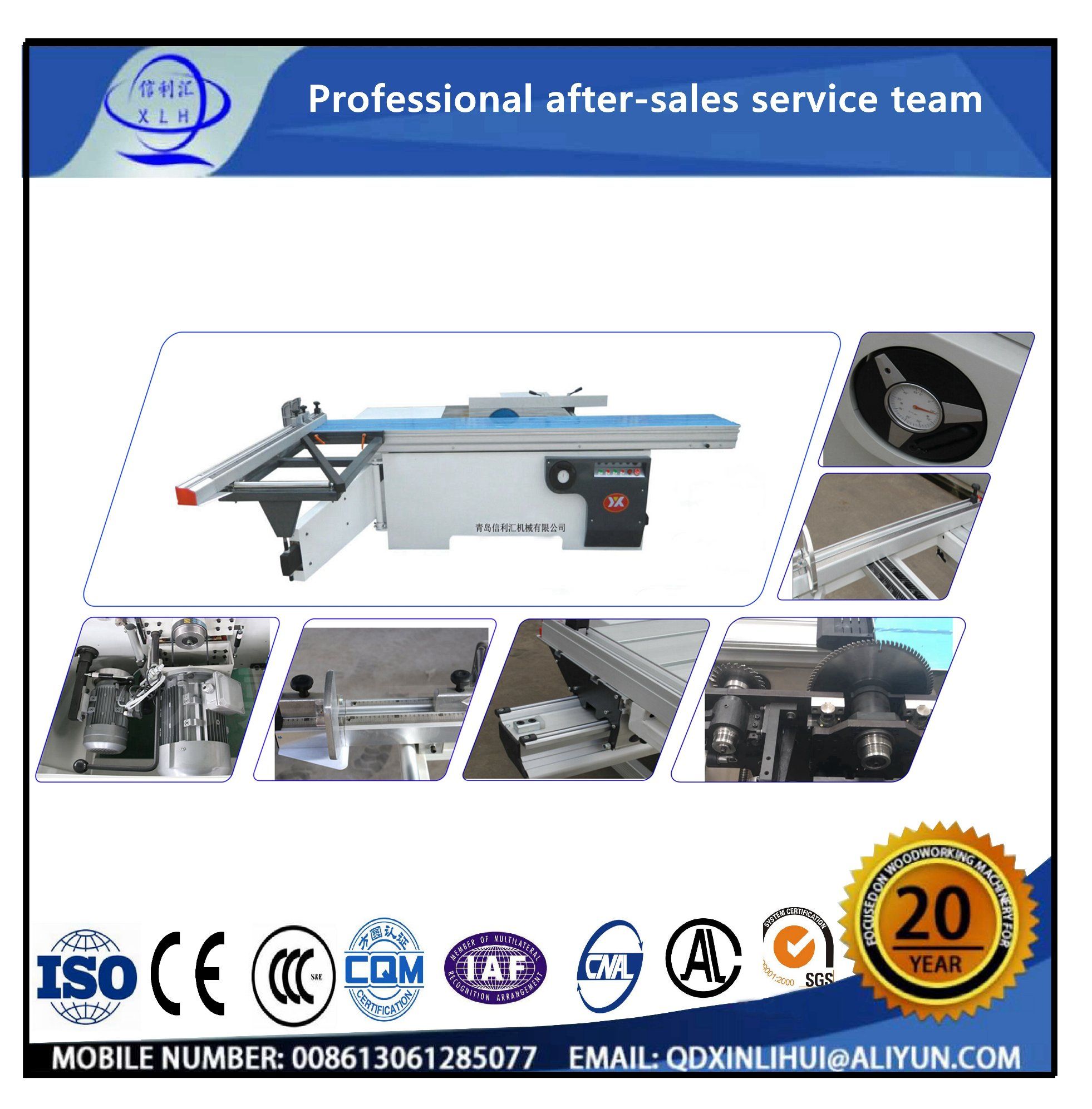 End-Grain Cutting/ Oblique Cutting Machine/ Cutter for Plain MDF Board, Raw MDF Board