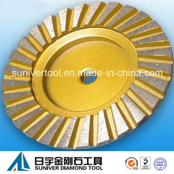 Turbo Segment Diamond Grinding Cup Wheels for Granite