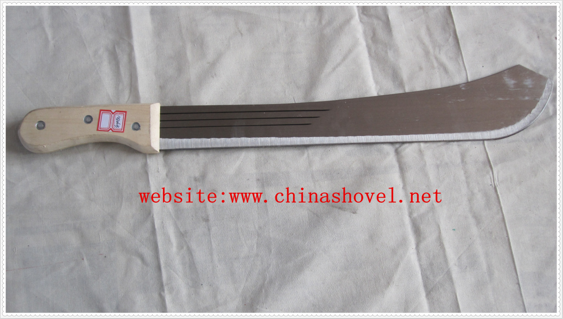 Carton Steel Machete with Wooden Handle Plastic Handle M204b