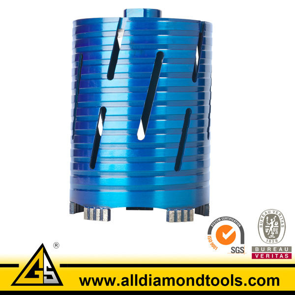 Laser Welded Diamond Core Drill Bit for Concrete