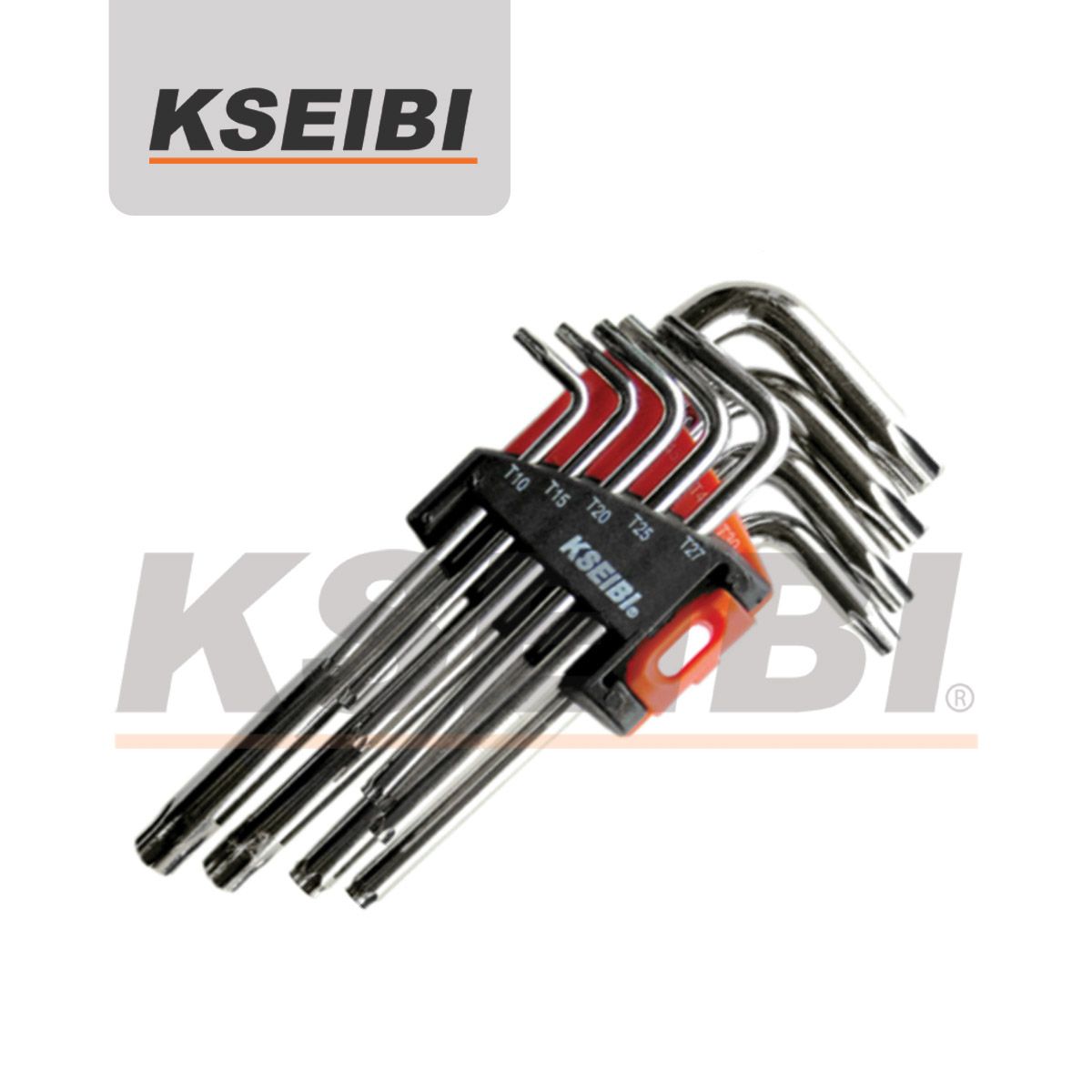 9 PC Star Tamperproof Key Wrench Set - Kseibi