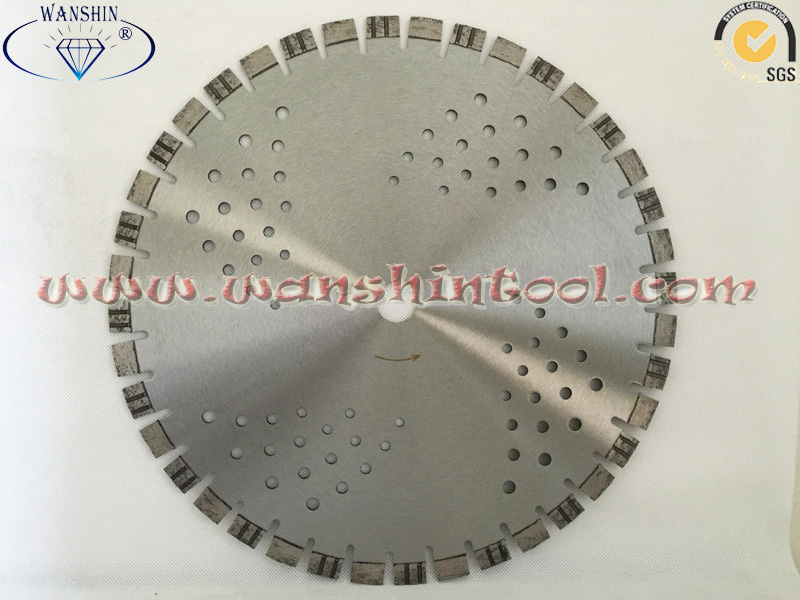 Turbo Diamond Saw Blade for Reinforced Concrete