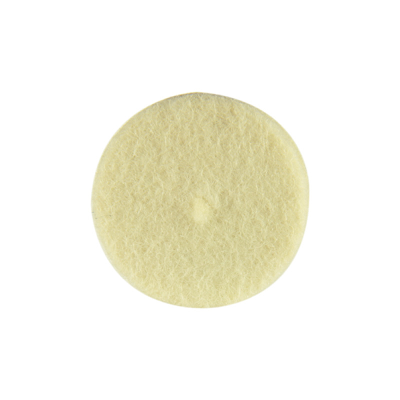 03ns25 Soft Unmounted High Density White Soft Felt Wheel