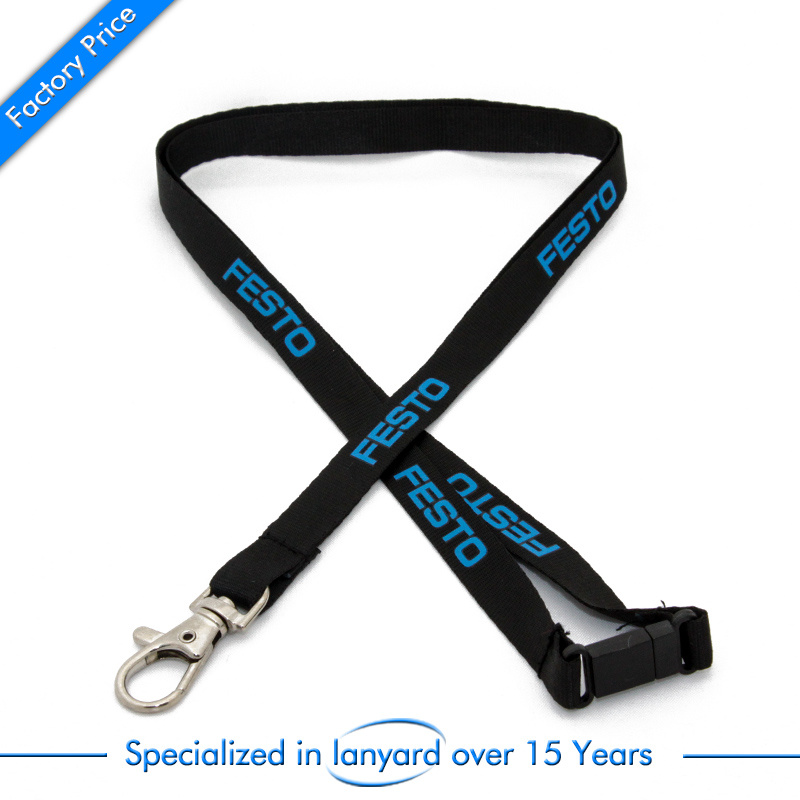 Glow in Dark Nylon Lanyard Strap Hook Hanger Hot Sales