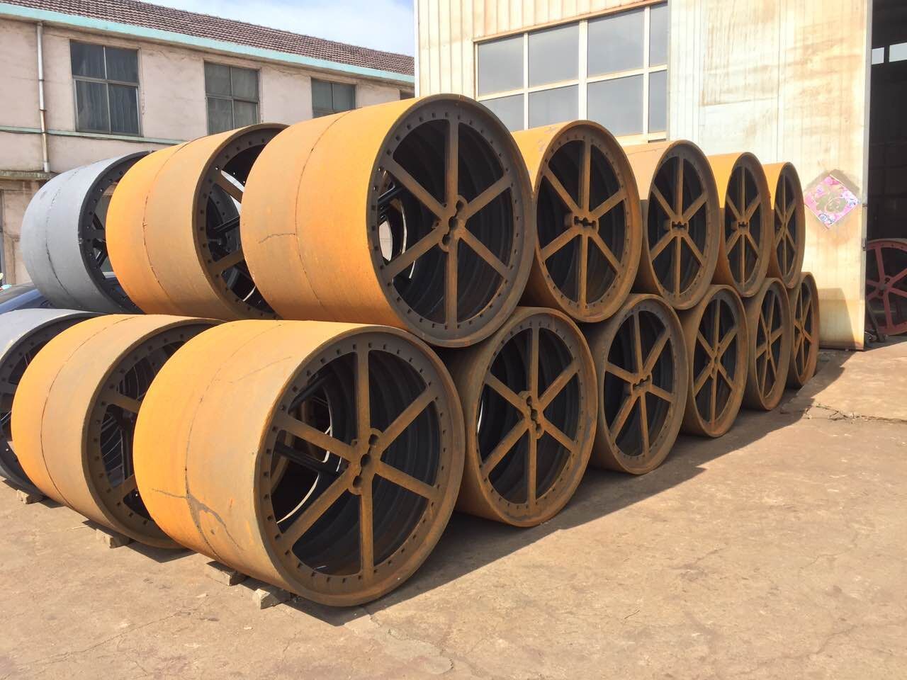 Big Size Casting Textile Machine Part ISO 9001