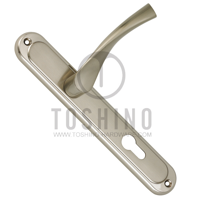 Iron Plate Aluminum Handle Door Lock (104.22203)