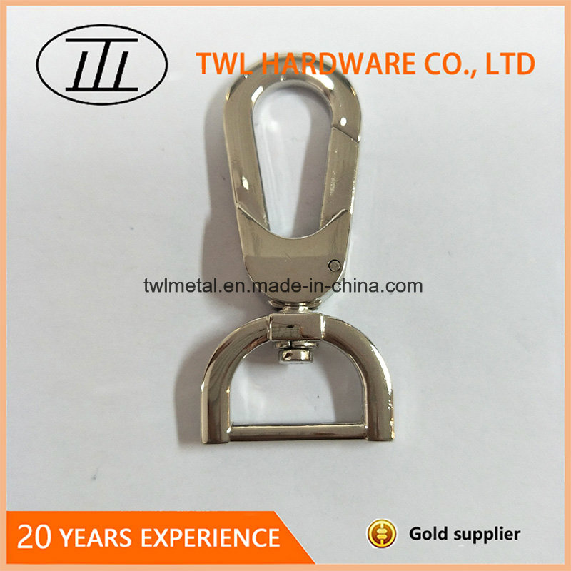 Hot Selling Nickel Dog Snap Hook for Bag Hjw1681