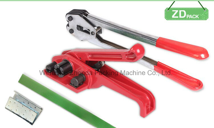 12mm Heavy Duty Hand Pallet Strap Banding Tensioner Plastic Strapping Tool (H-23)