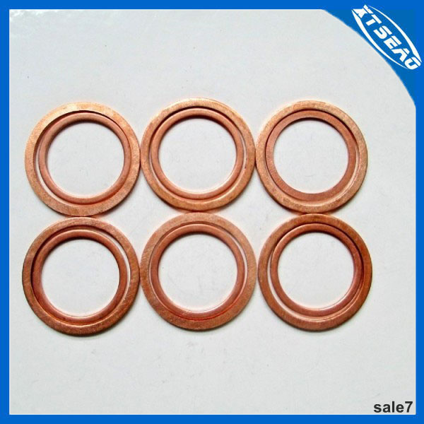 OEM All Kinds of Copper Washers, Thick Flat Washer