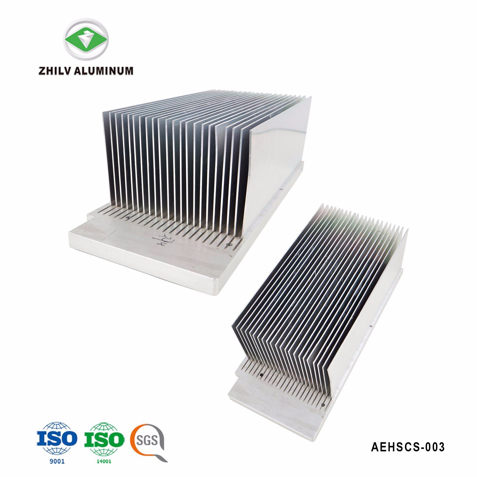 Industrial Metal Building Material Aluminum Car & Machine Extrusion Heatsink