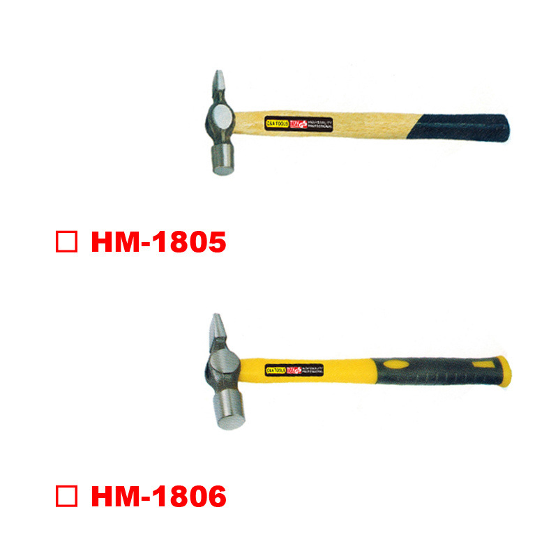 Engineer's Cross Pein Hammer with Wooden Handle