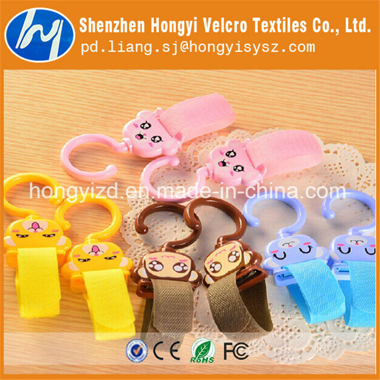 Factory Cheap Sale Swivel Hook Nylon Hanging Hook Velcro