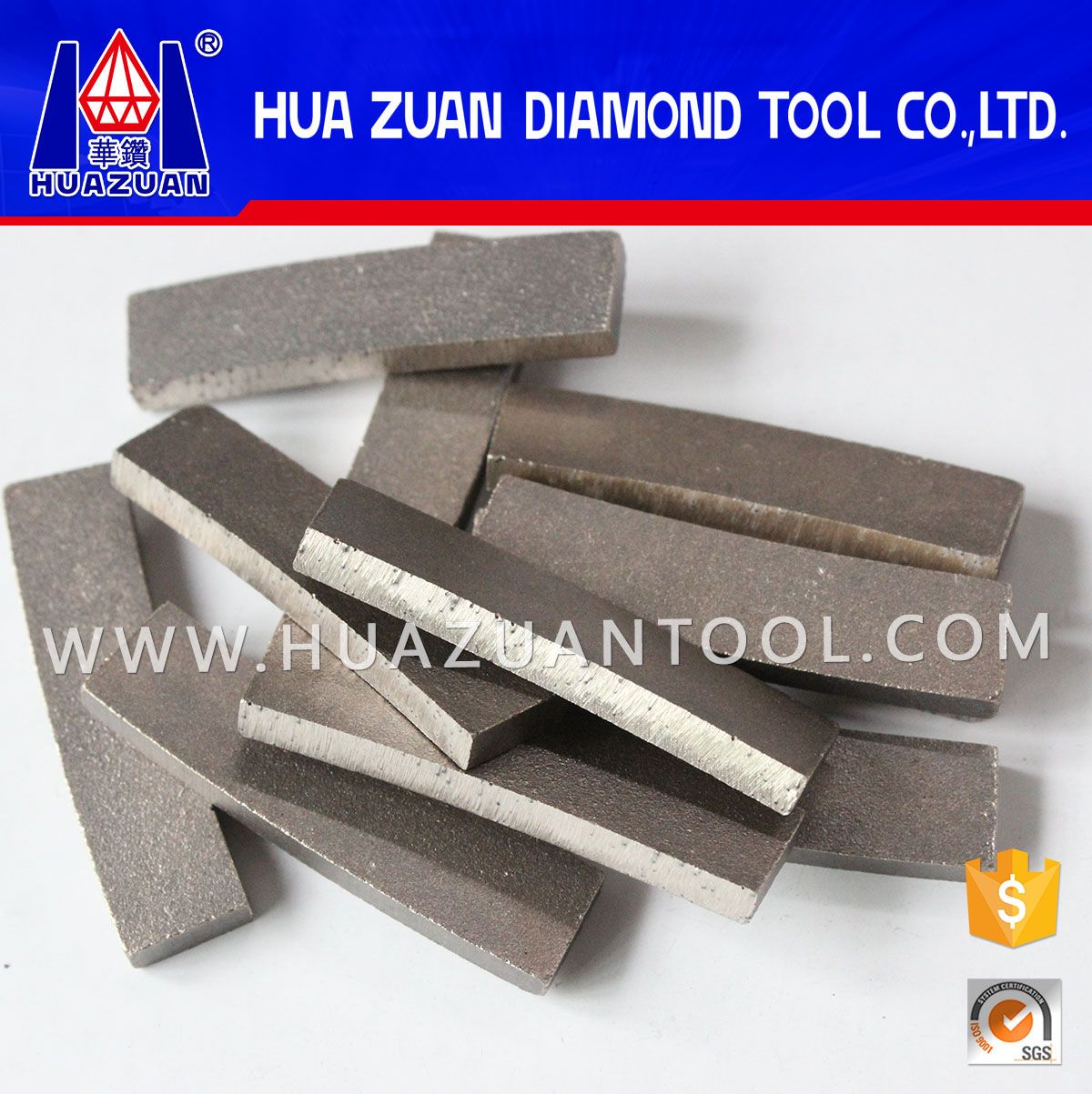 Fan Shape Diamond Segment for Cutting Granite