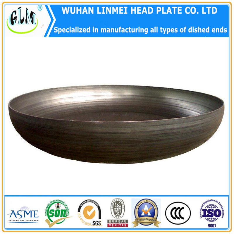 2000*8mm Carbon Steel and Stainless Steel Elliptical Head/Tank Head