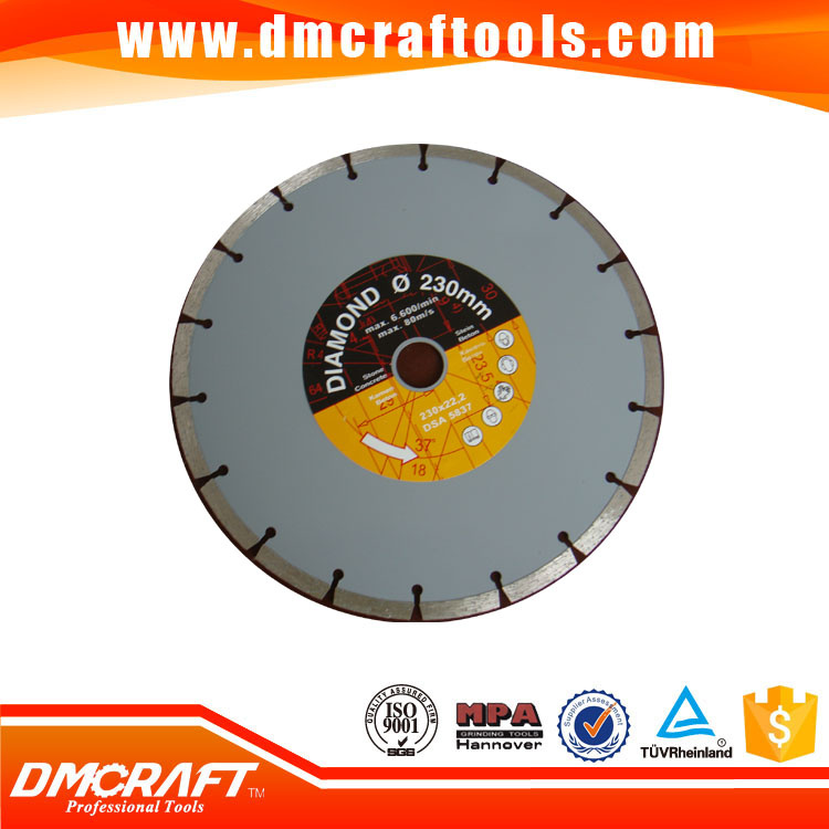 Silver Brazed Saw Blade for Granite Cutting Diamond Blade