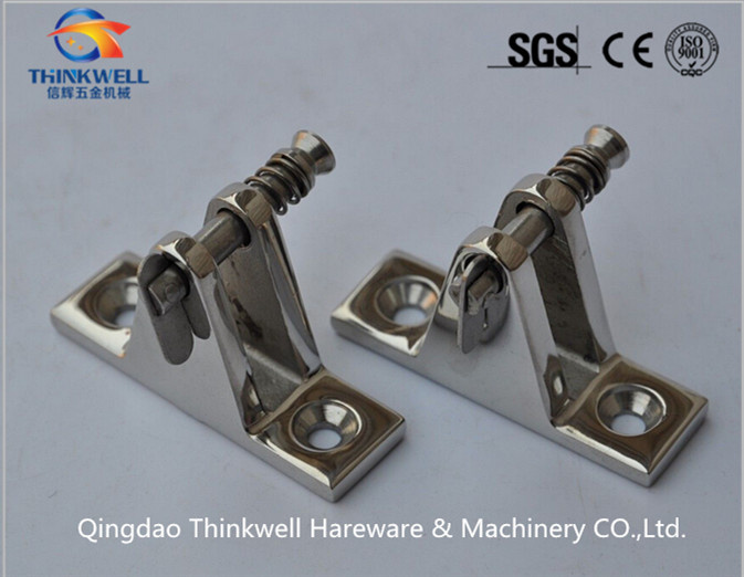 Marine Stainless Steel Hardware Deck Hinge-Bimini