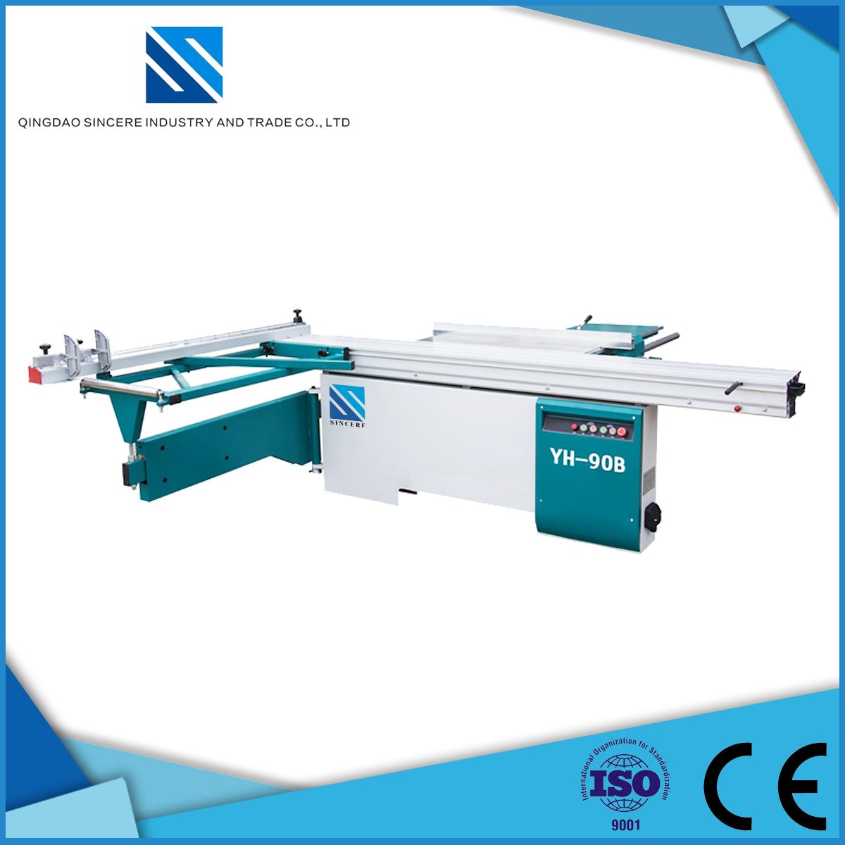 Yh-90b High Precision Sliding Table Panel Saw