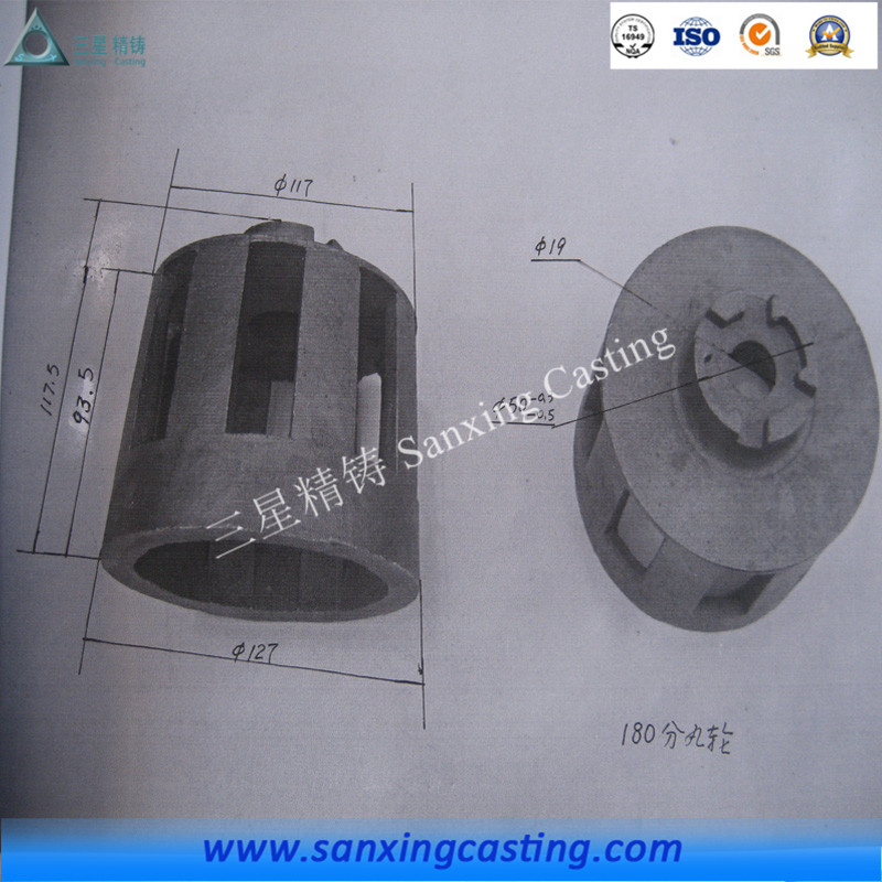 Precision Casting Wearproof Steel Shot Blasting Machine Accessory Sand Casting