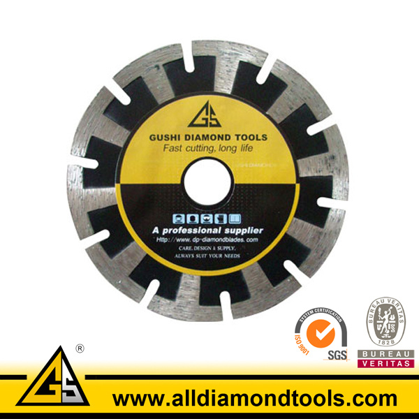 Hot Pressed Sintered Flush Diamond Saw Blade with T Segment