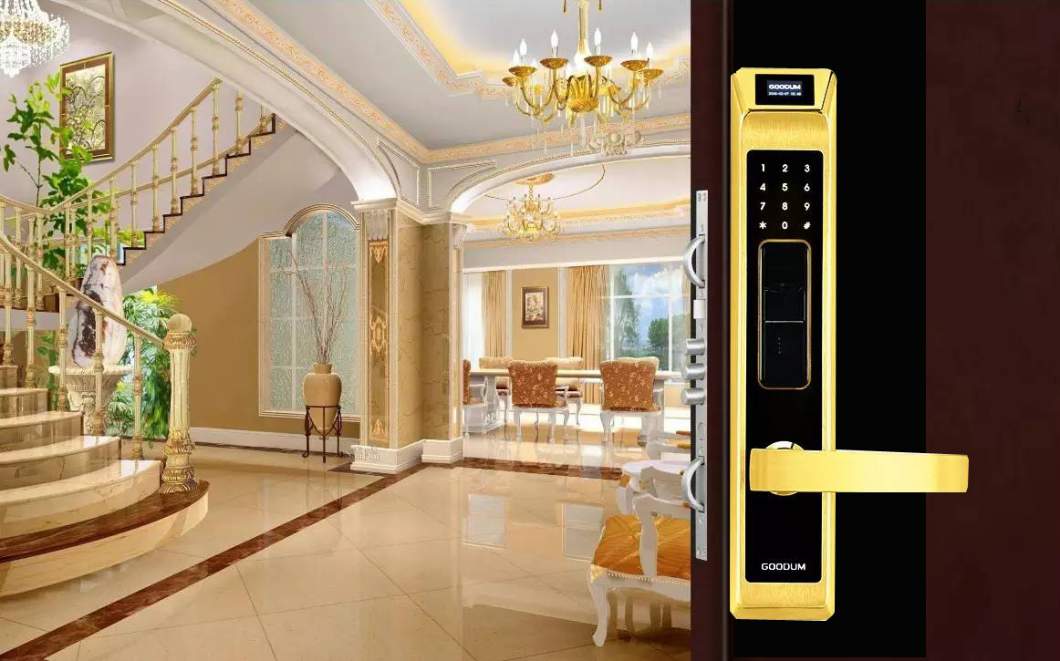 Goodum Security Home Tounchpad Password Fingerprint Door Lock