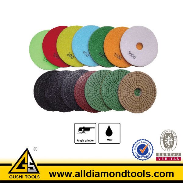 Dry Diamond Polishing Pad Wheel