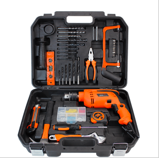Power Tools Set Powerful Impact Drill Tool Set with Hand Tools