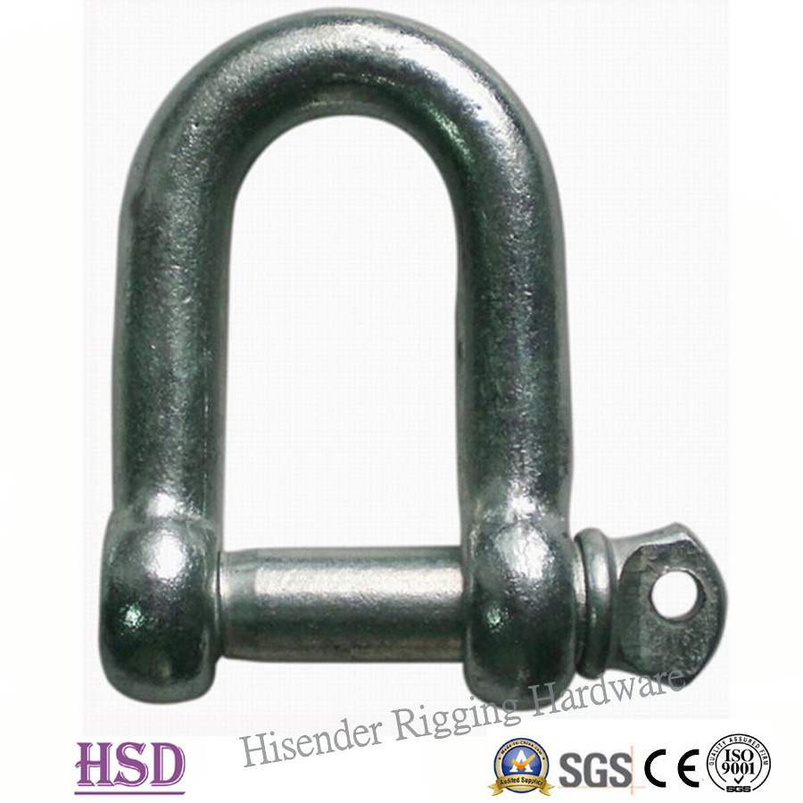 European D Type Shackle of Rigging Hardware