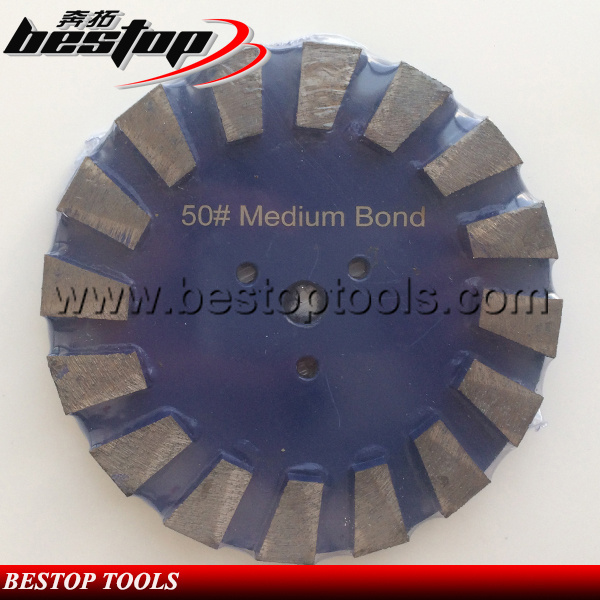 50# Medium Hook and Loop Backing Diamond Concrete Cutting Disc
