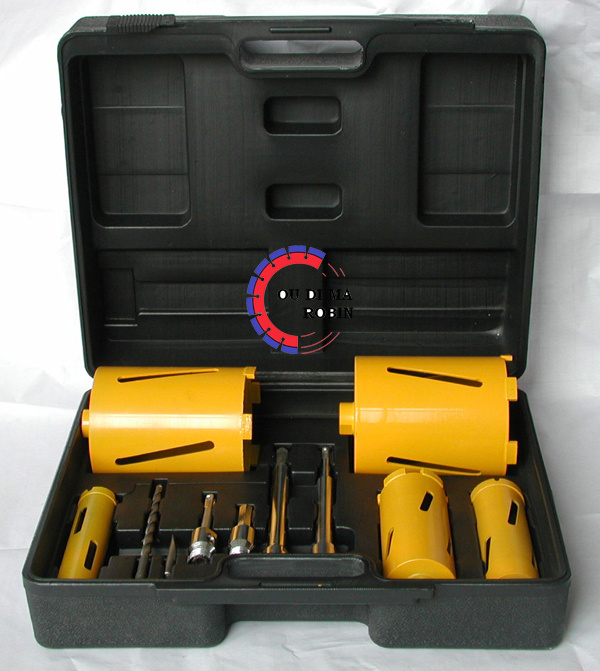 Core Drill Bit Set, Diamond Core Drill