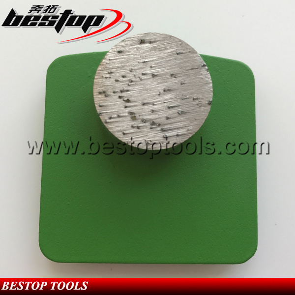 16# Grit Medium Bond Round Segment Husqvarna Diamond Grinding Block