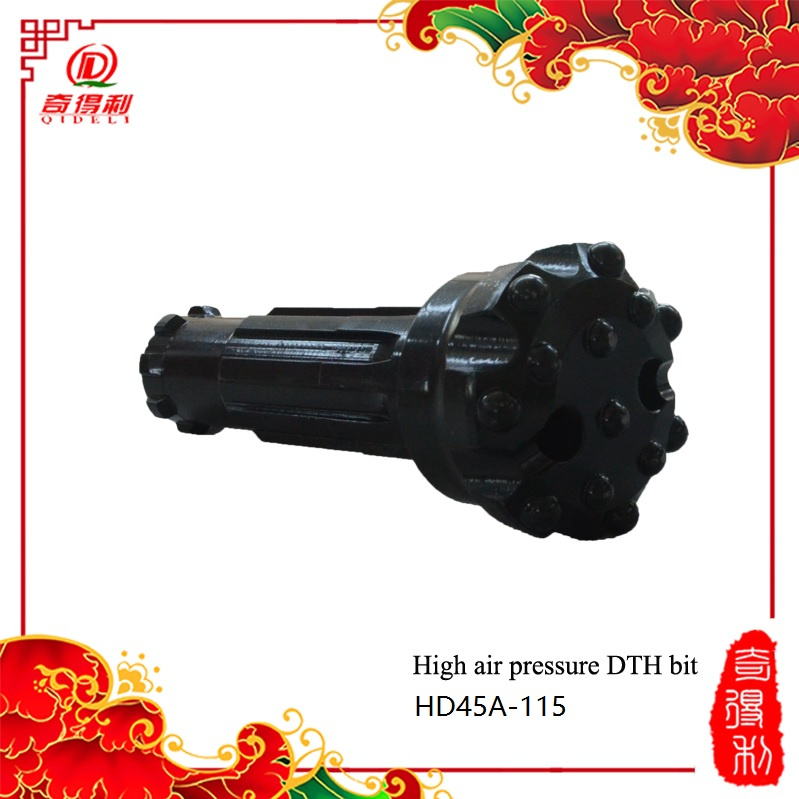 Ql50-150 DTH Drill Bit for 5'' Hammer