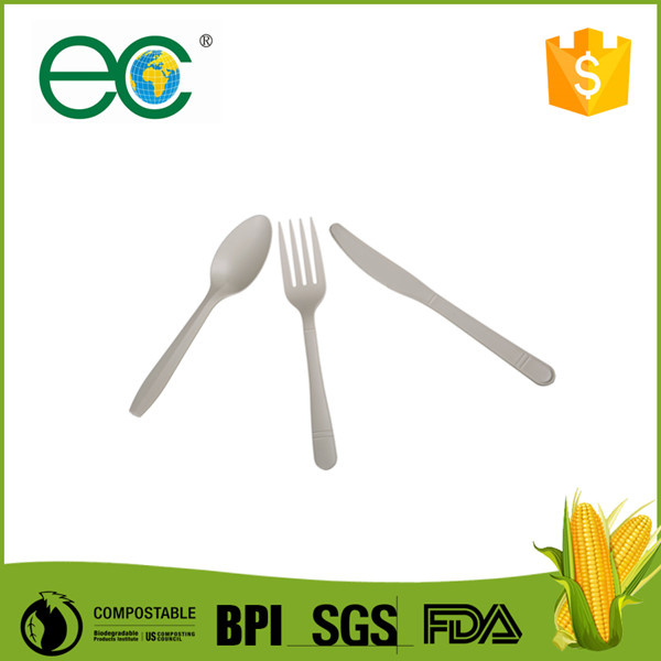 Cornstarch Psm Biobased Plastic Knife