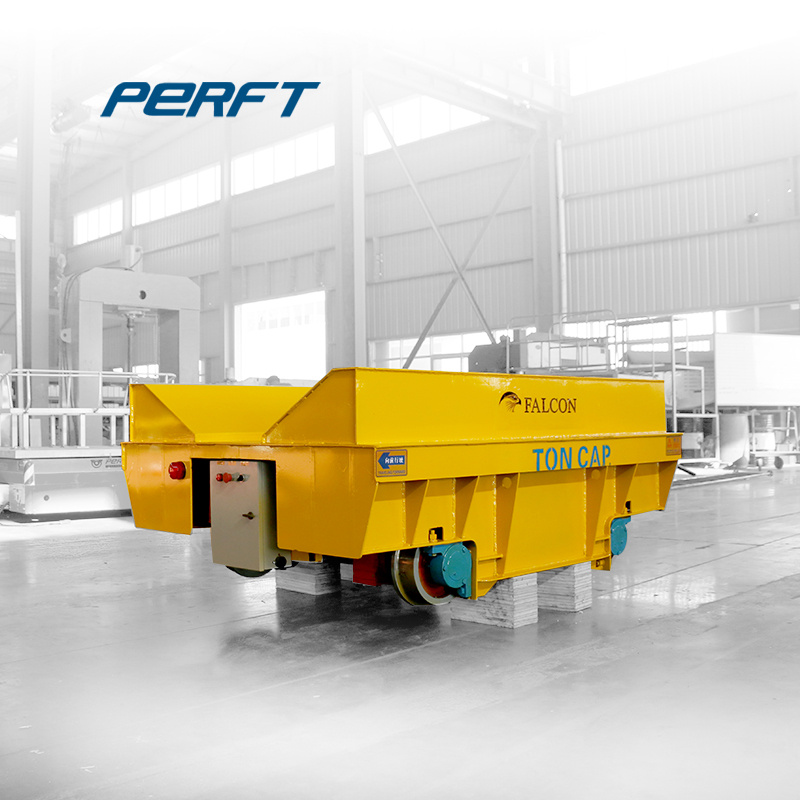 Battery Power Transfer Cart for Handling Train Bogies