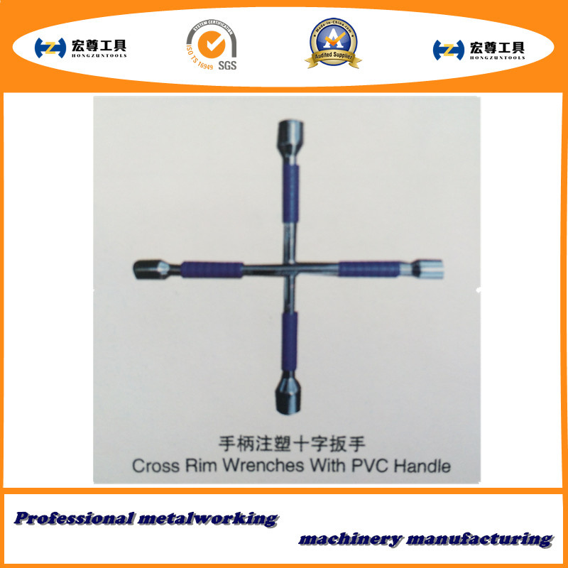 Cross Rim Wrenches with PVC Handle