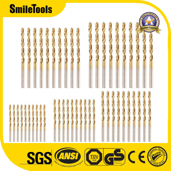 50 PCS Drill Tool Accessories Power Tools Mini HSS Drill Bits Set