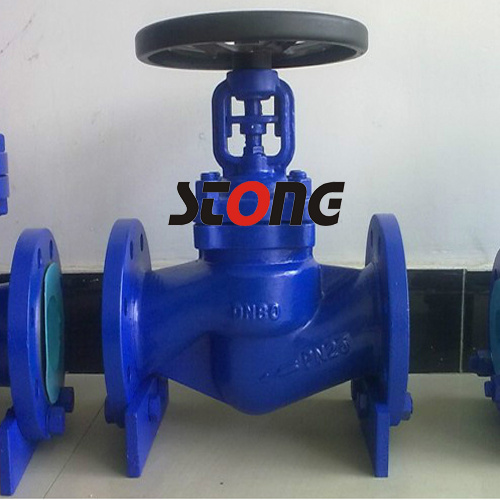 DIN Bellow Seal Cast Steel Globe Valve