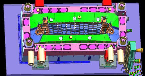 High Precision Plastic Injection Mold Design and Making Automotive Accessories