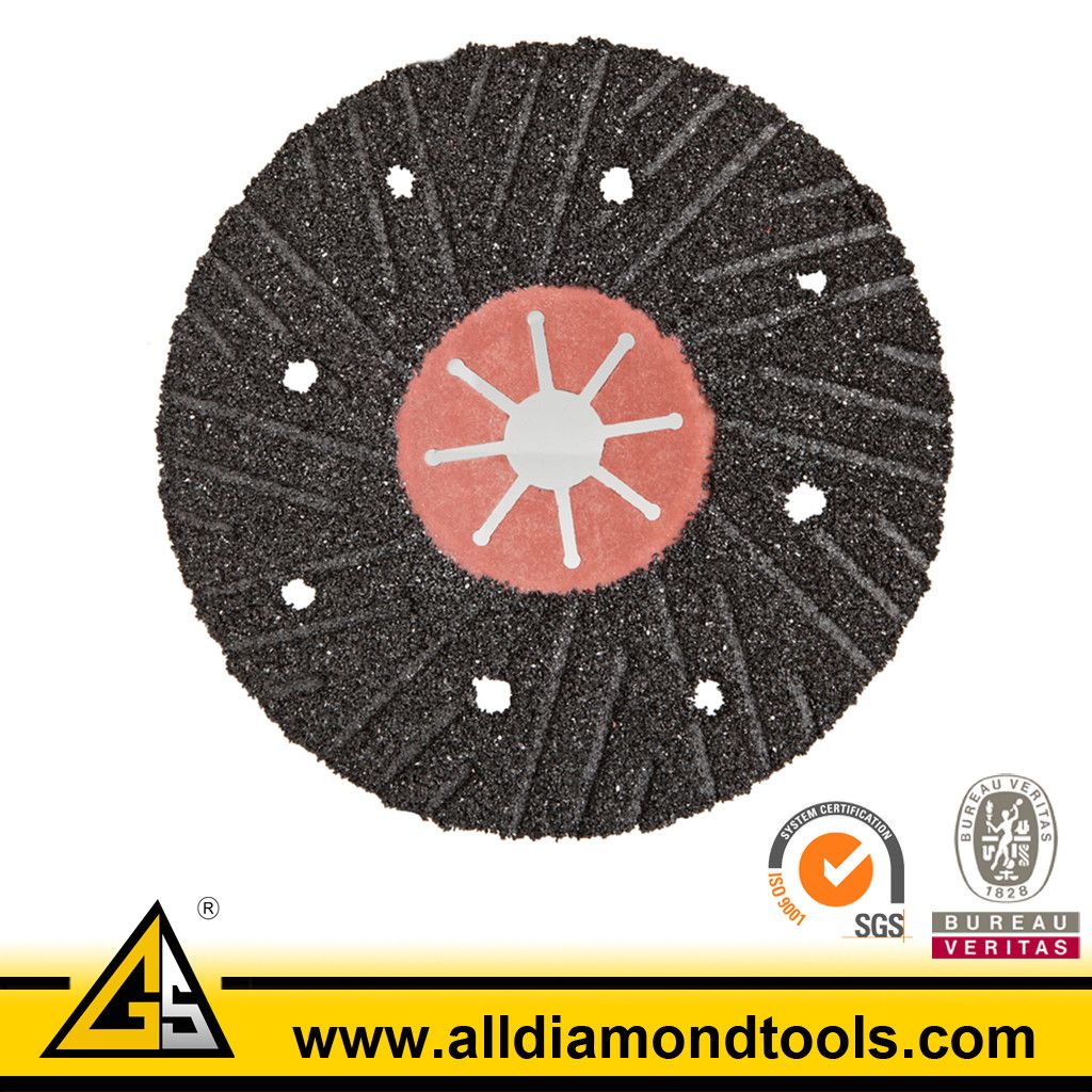 Semi-Flex Fiber Disc Plastic Backing Abrasive Tools