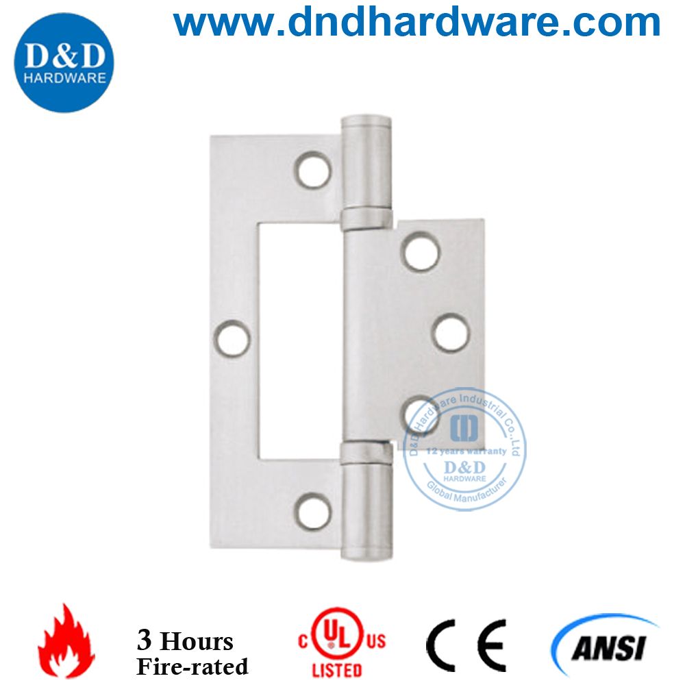 Furniture Hardware Commercial Flush Door Hinge with UL Certificate