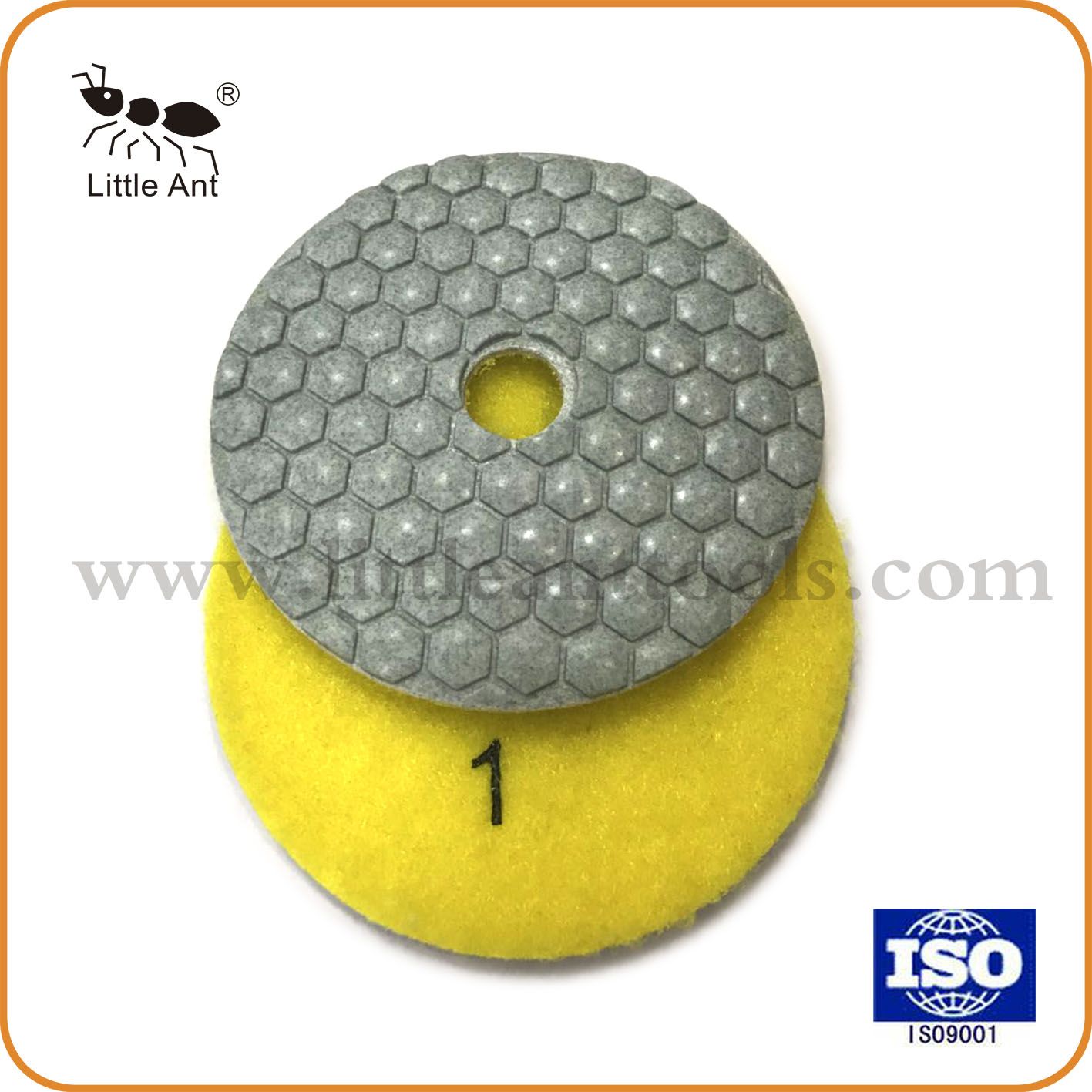 2017 Factory Flexible Diamond Floor Marble Granite Dry Polishing Pad