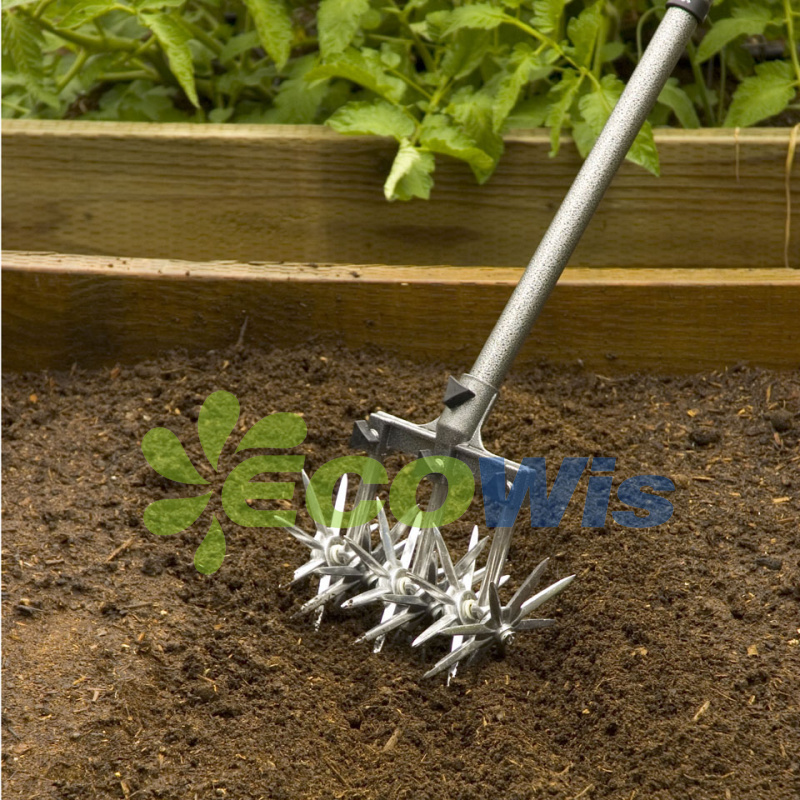 Garden Cultivator Long Handle Hand Tool