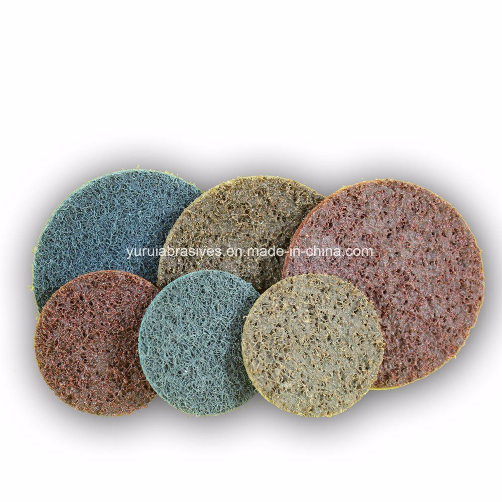 Manufacturing Factory Supplied Round Non-Woven Nylon Fiber Wheels