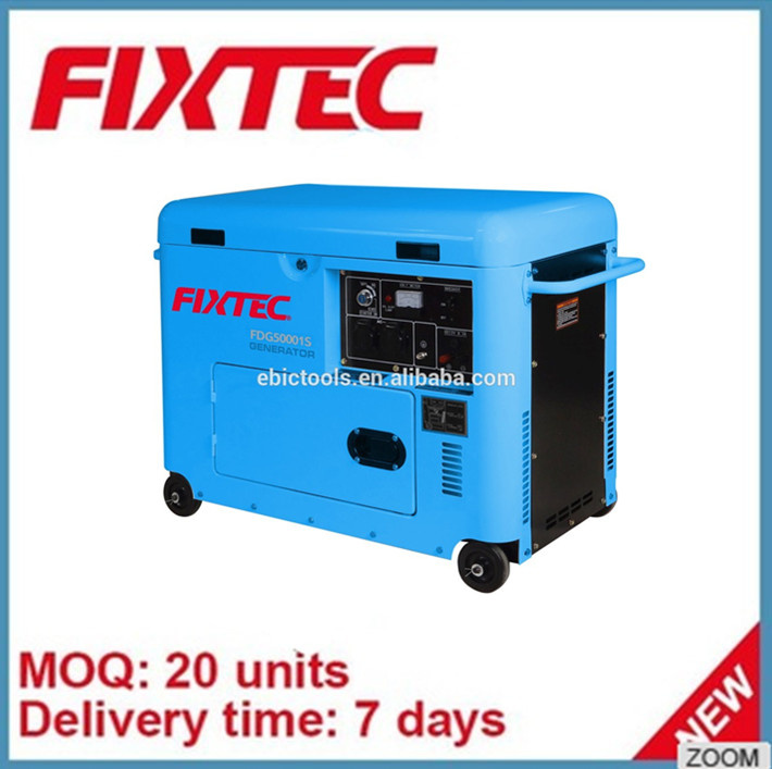 Fixtec Power Tool Electric High Power Generator Diesel Machine