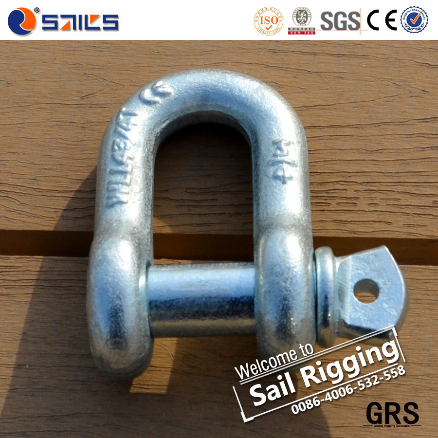 Galvanized Drop Forged US Chain Shackle