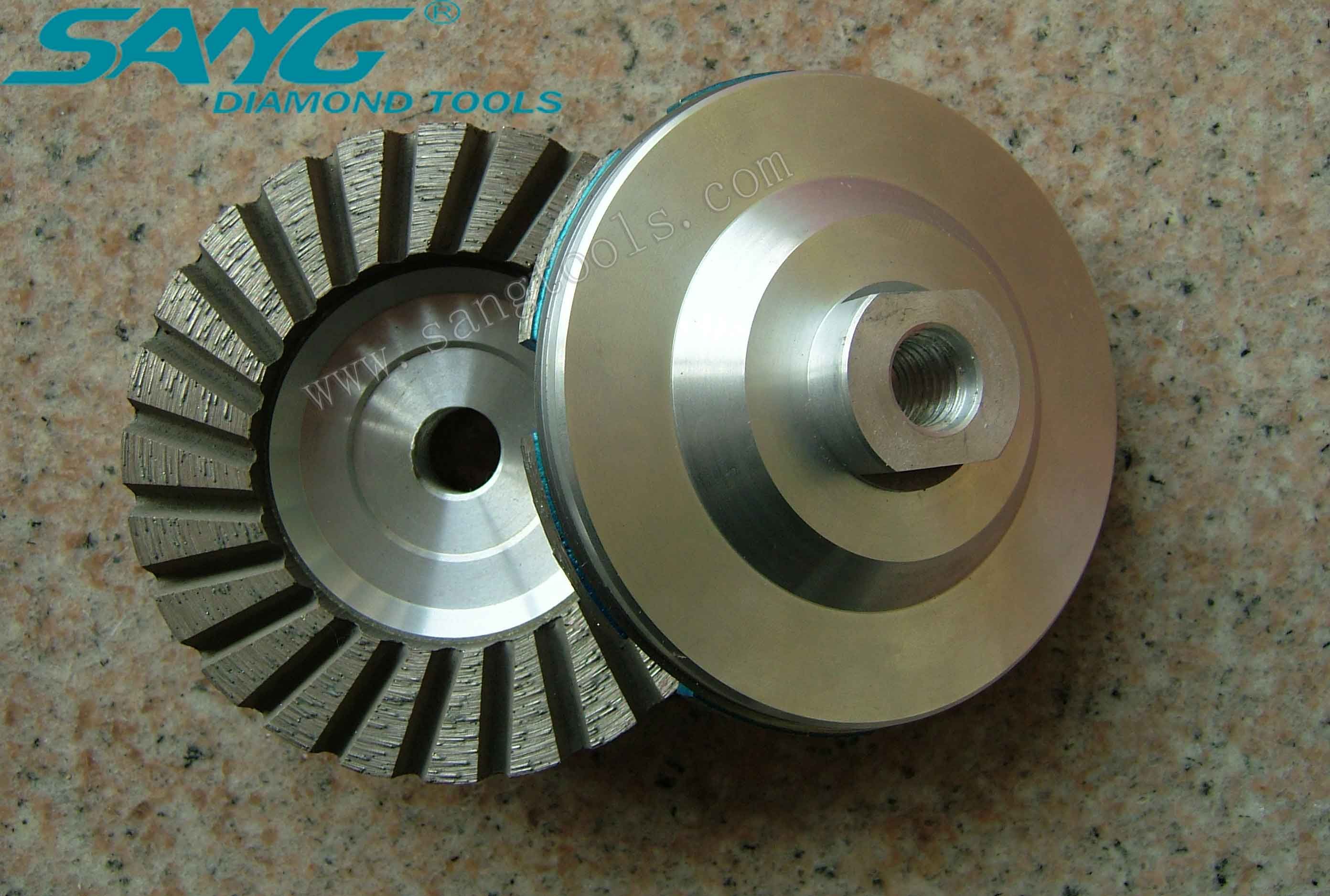 High Quality 100mm Diamond Grinding Cup Wheel (SA-067)