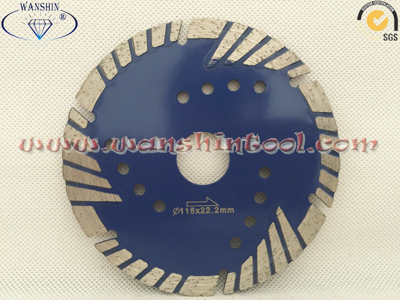 Triple Turbo Diamond Saw Blade for Sandstone Lava Rock Recinto