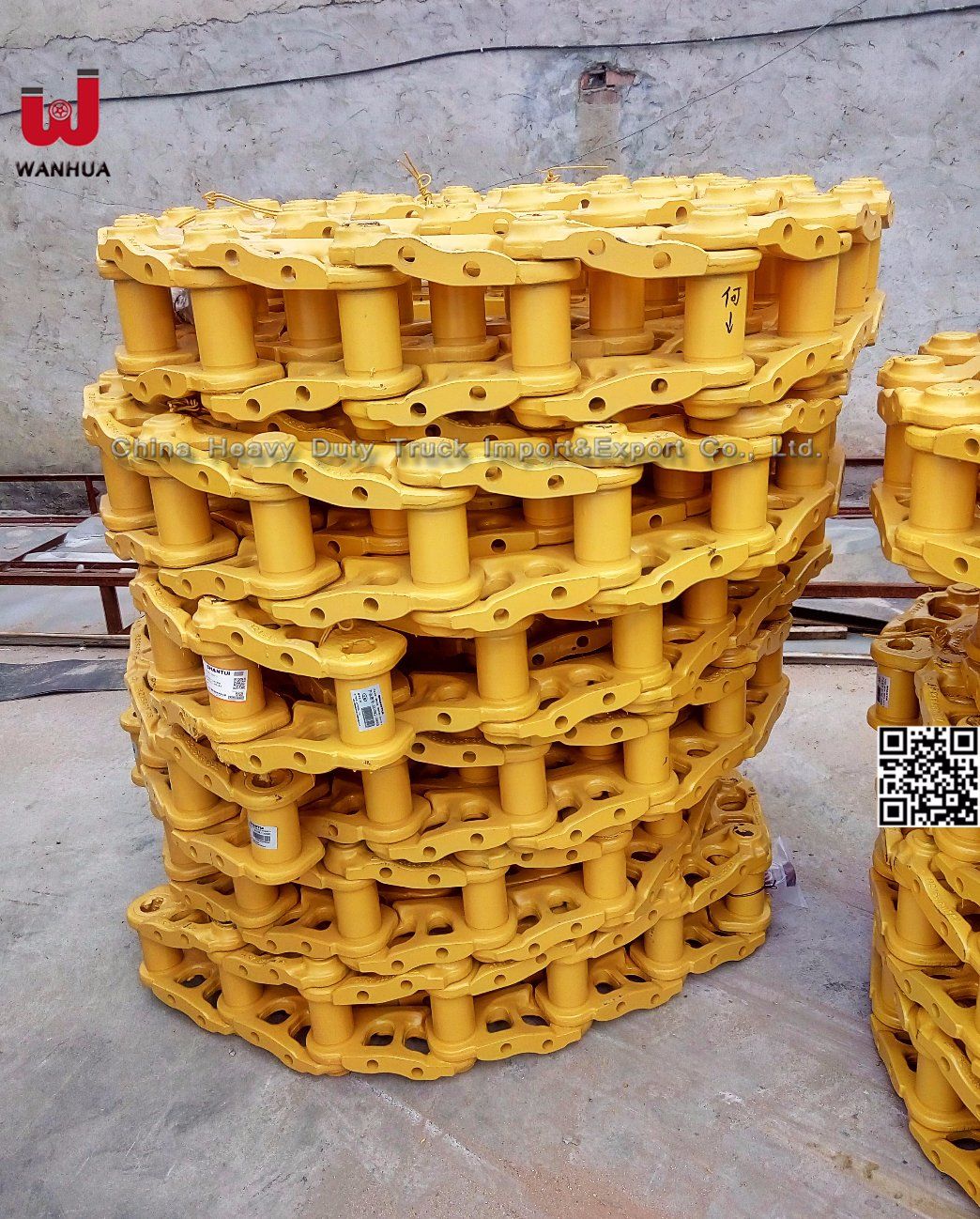 Shantui Machinery Parts SD22 Crawler Bulldozer Undercarriage Track Chain