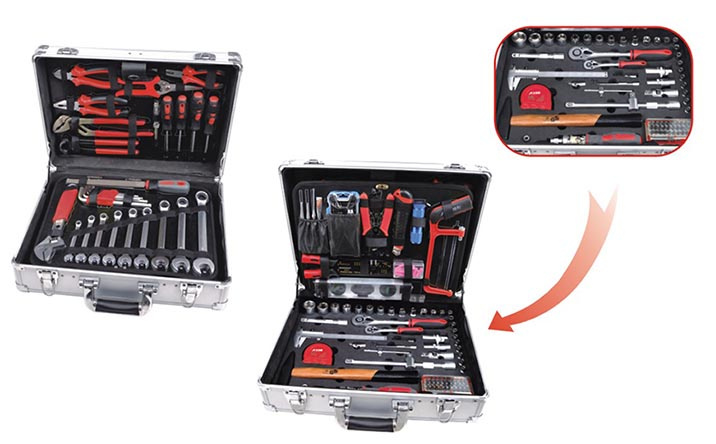 172PCS Socket Set with Aluminum Case